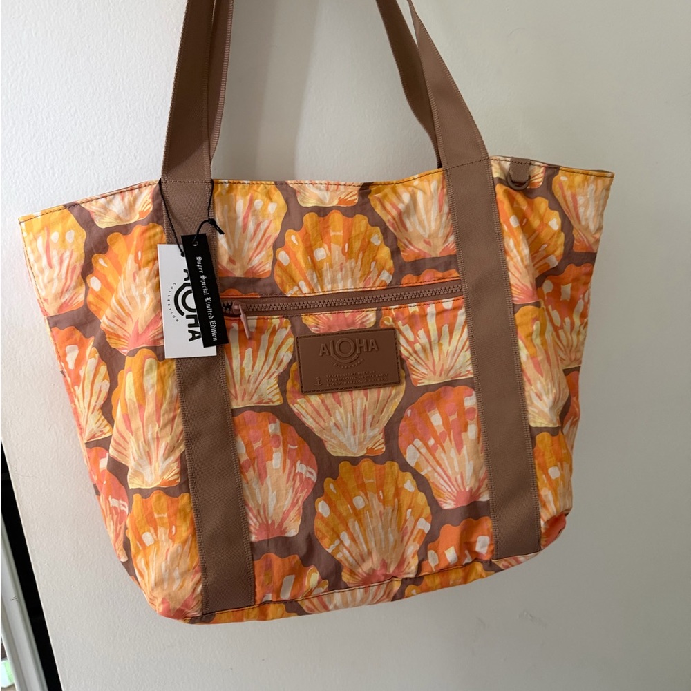 ALOHA Collection sunrise Shell Tote